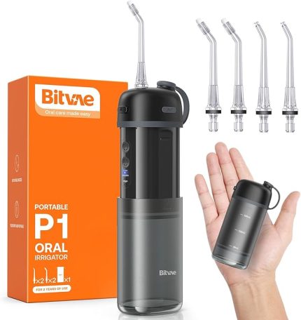 P1 Water Flosser for Teeth, Portable Mini Water Flosser