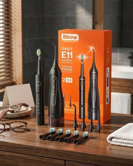 Water Flosser Electric Toothbrush Combo Bitvae Water Flosser Electric Toothbrush Combo Rechargeable Water Flosser Combo
