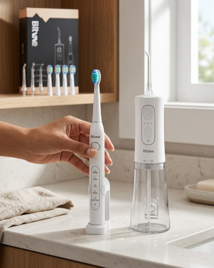 Bitvae C2 D2 Oral Care Irrigator and Electric Toothbrush